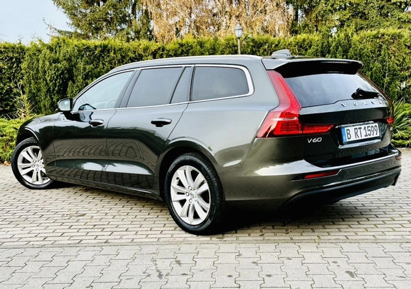 Volvo V60 cena 84400 przebieg: 117890, rok produkcji 2018 z Żukowo małe 781